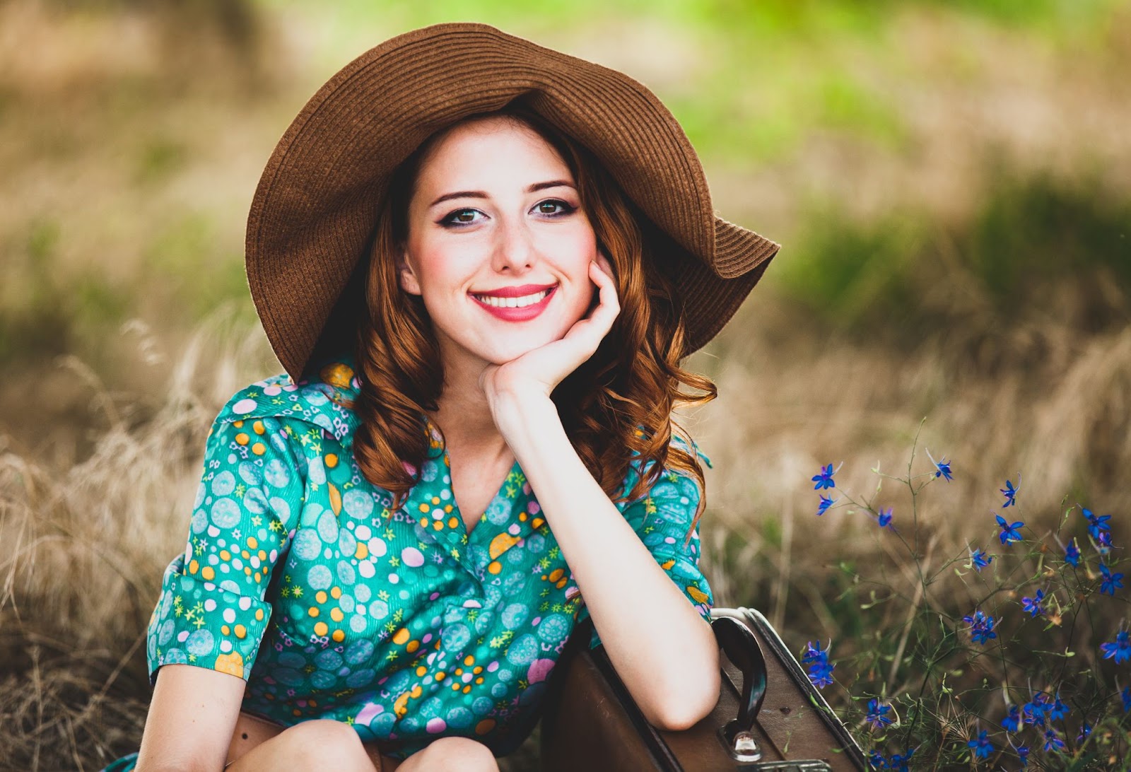 country hat dress